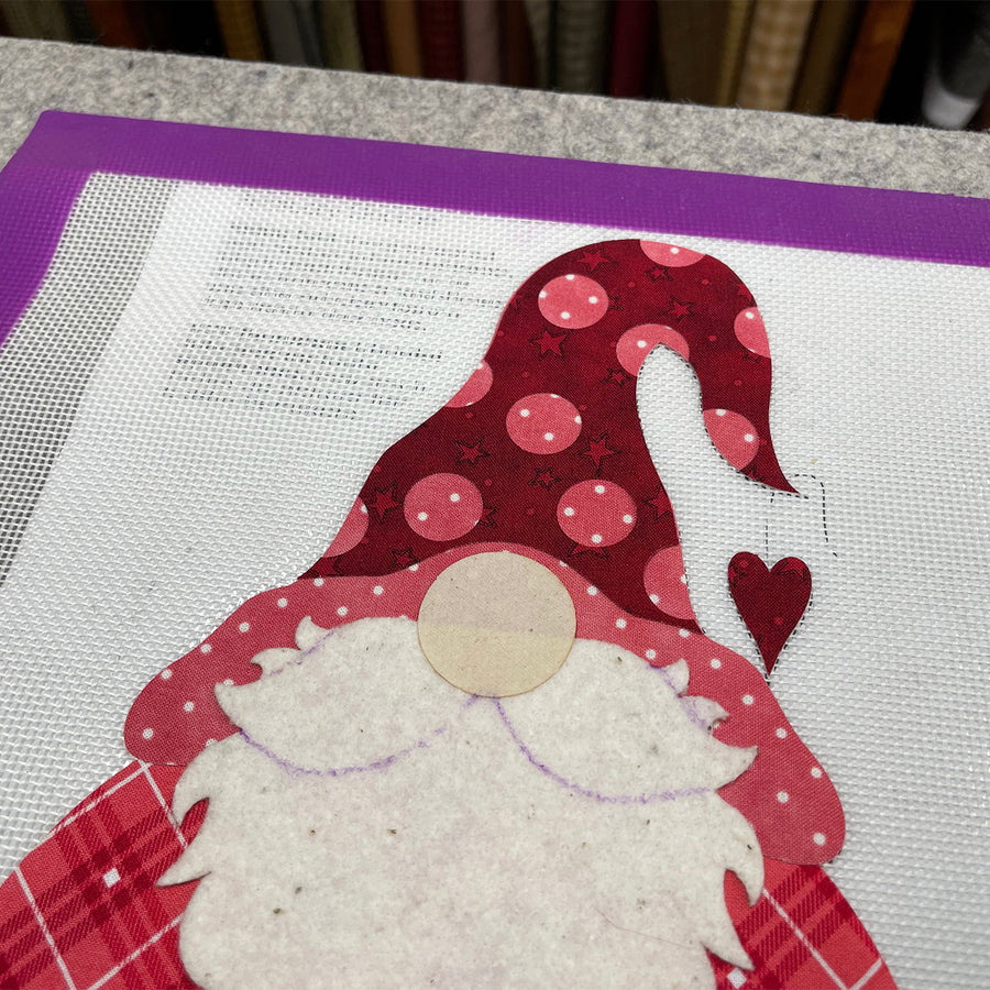 February Gnome Applique Tutorial