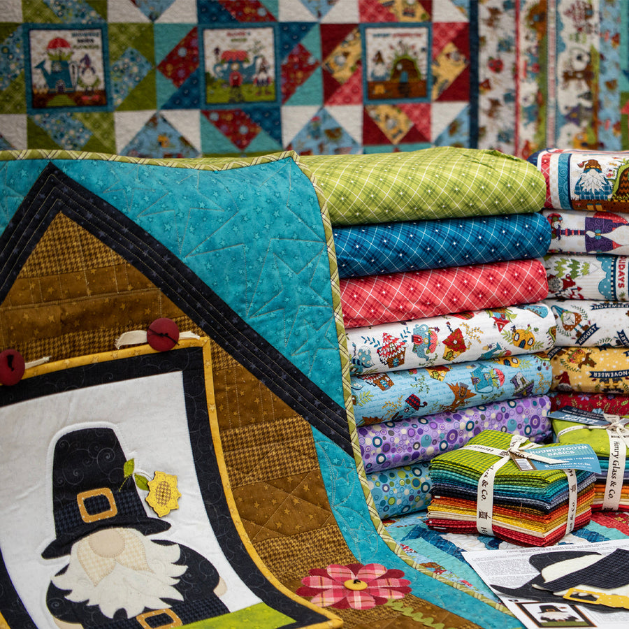 Gnome for the Holidays Fabric & More!