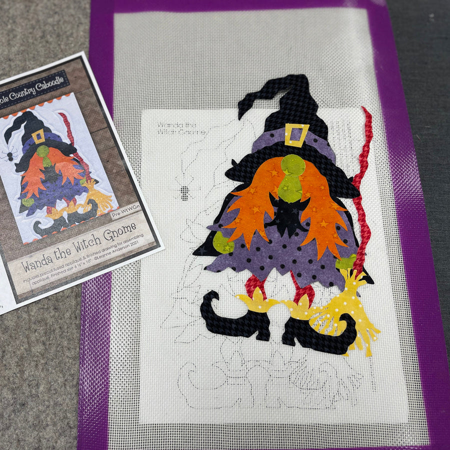 Wanda the Witch Applique Tutorial