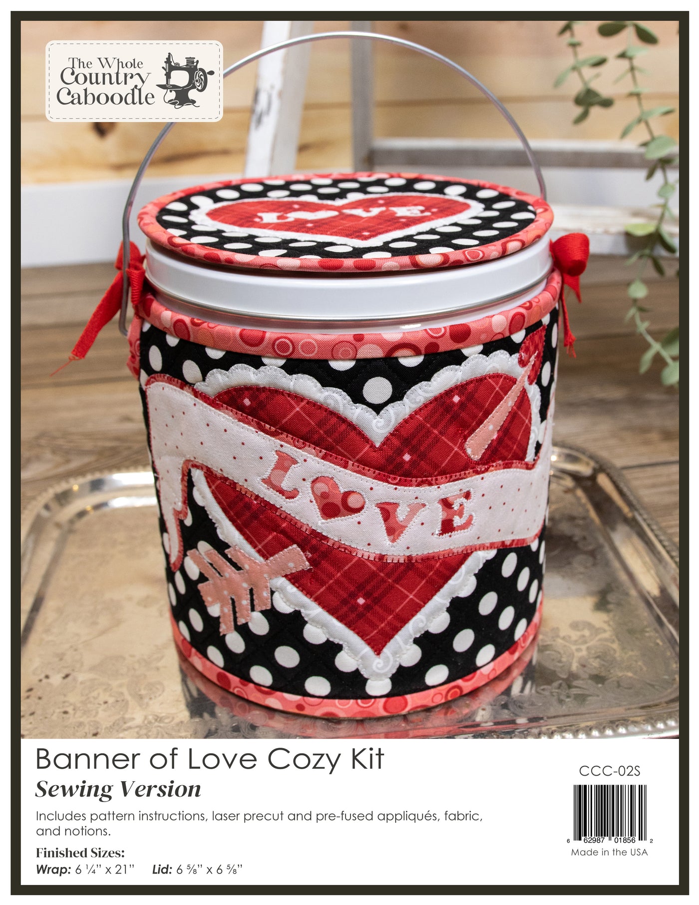 Banner of Love Cozy Kit - Sewing