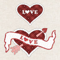 Banner of Love Precut Fused Applique Pack