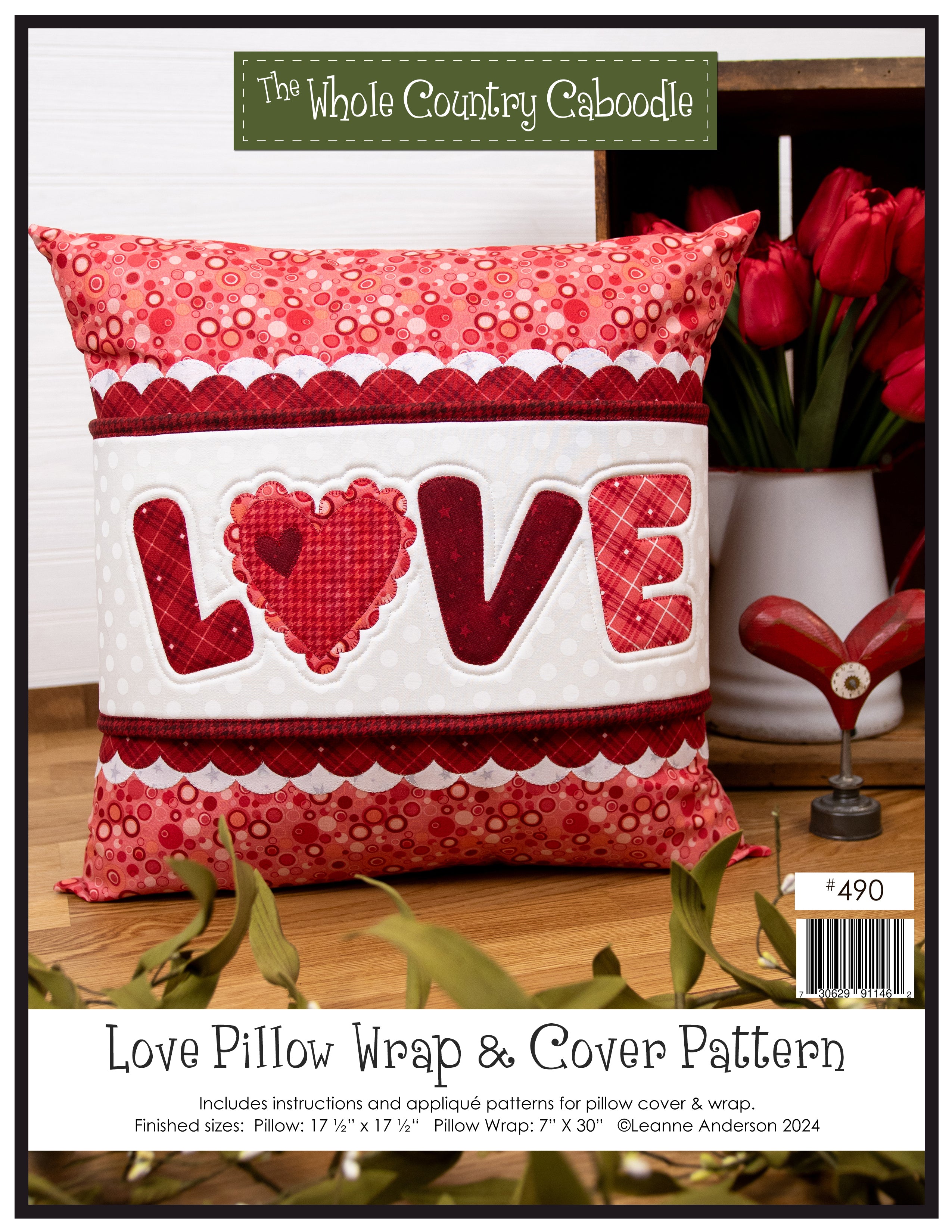 Love Pillow Wrap & Cover