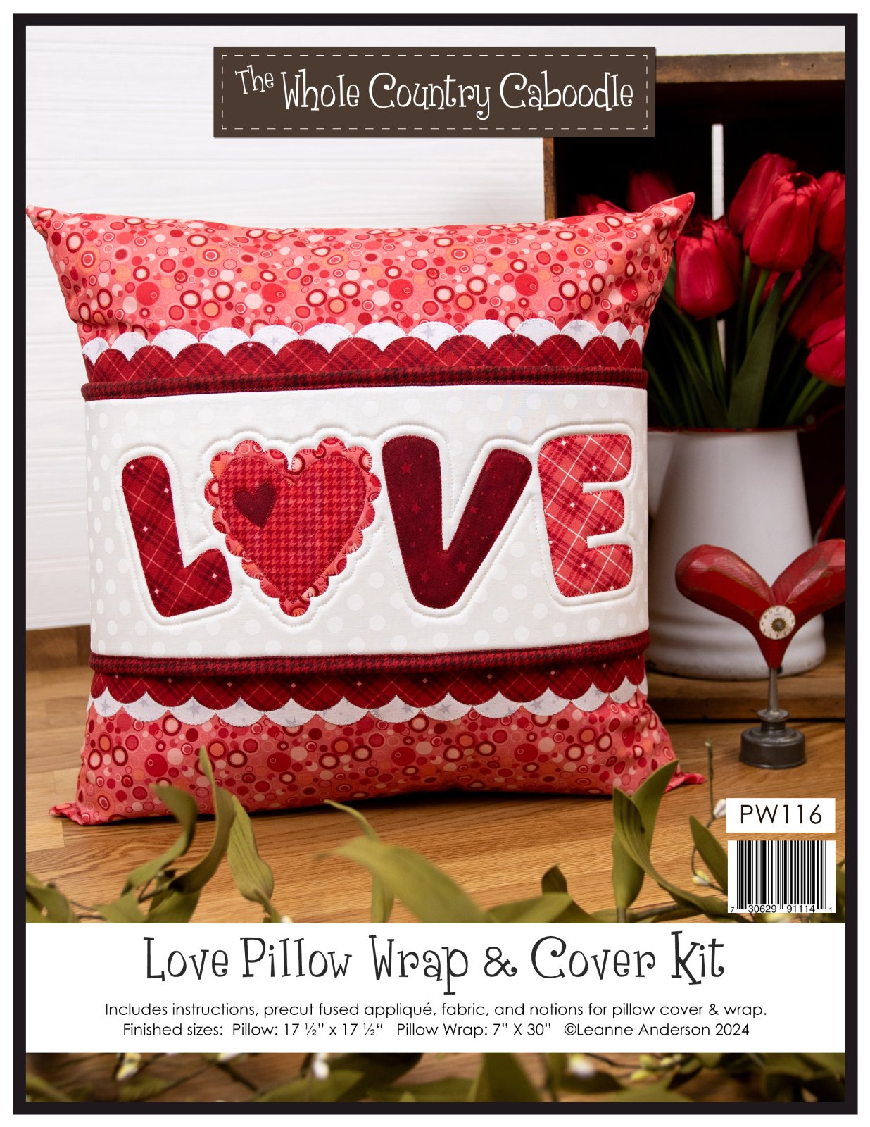 Love Pillow Wrap & Cover Kit