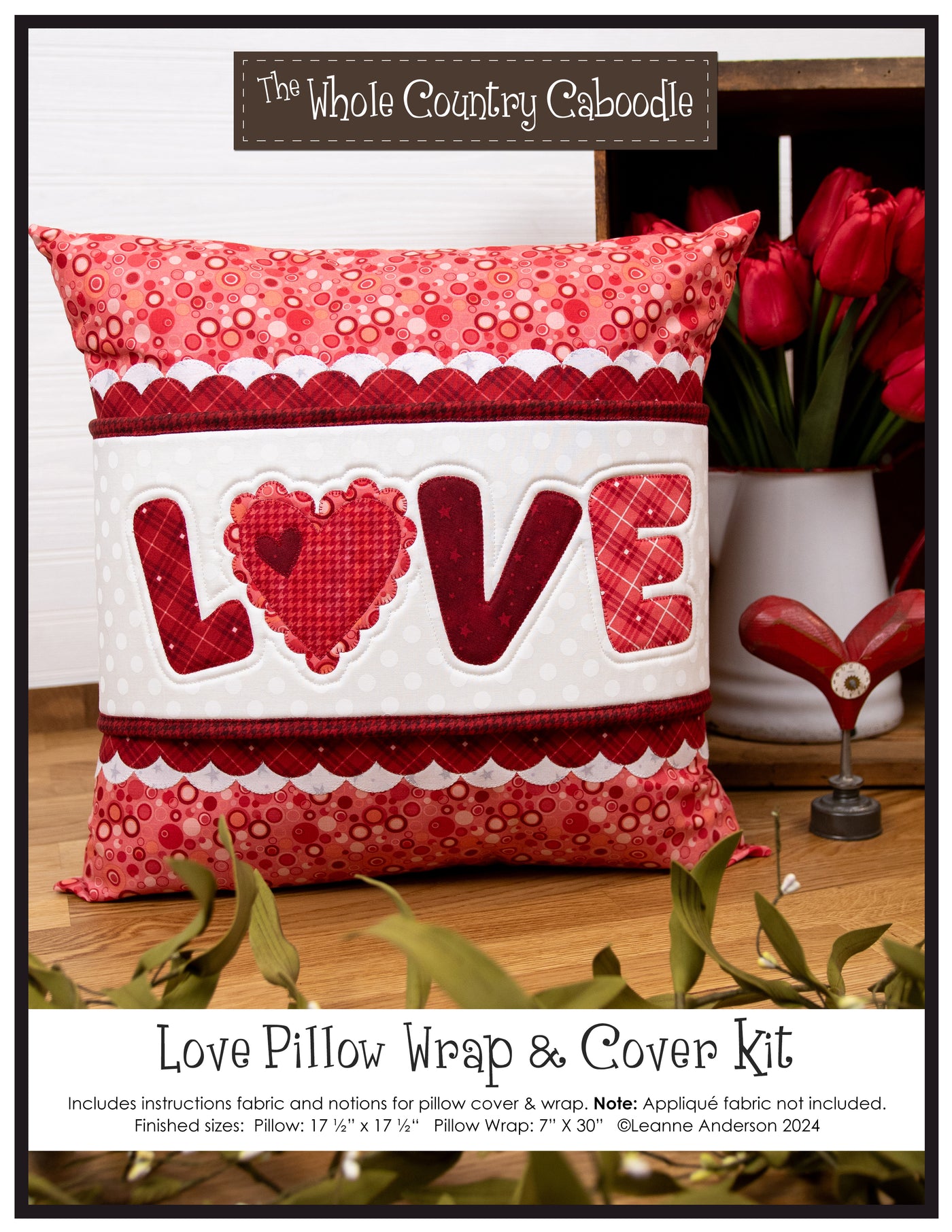 Love Pillow Wrap & Cover Kit