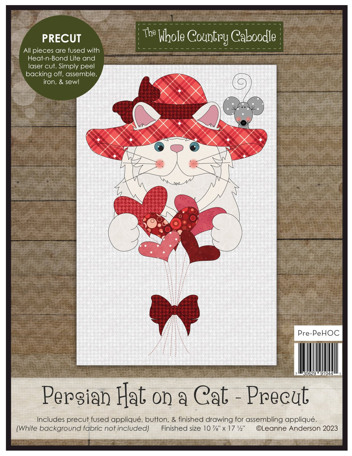 Persian Hat On A Cat Applique