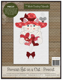 Persian Hat On A Cat Applique