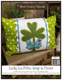 Lucky Lou Pillow Wrap & Cover Pattern