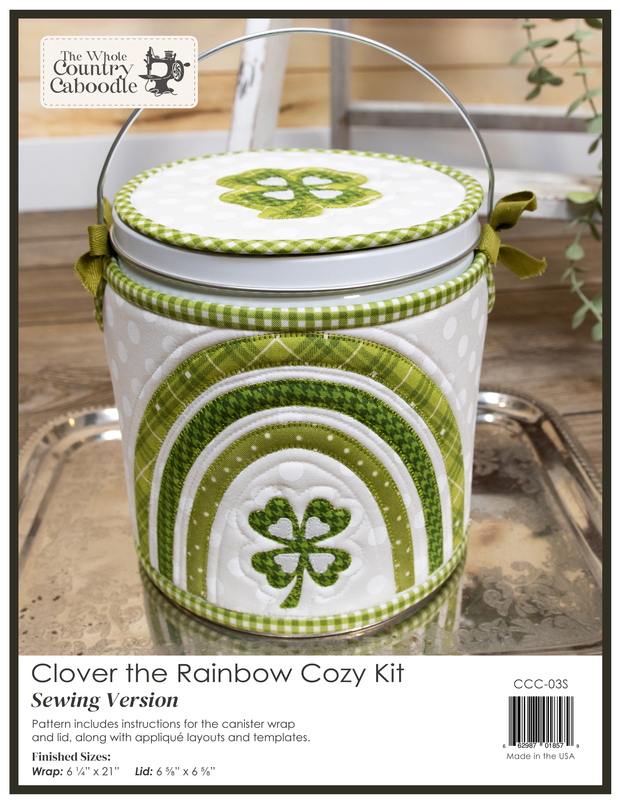 Clover the Rainbow Cozy Kit - Sewing