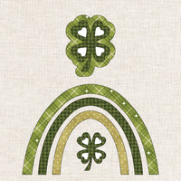 Clover The Rainbow Precut Fused Applique Pack