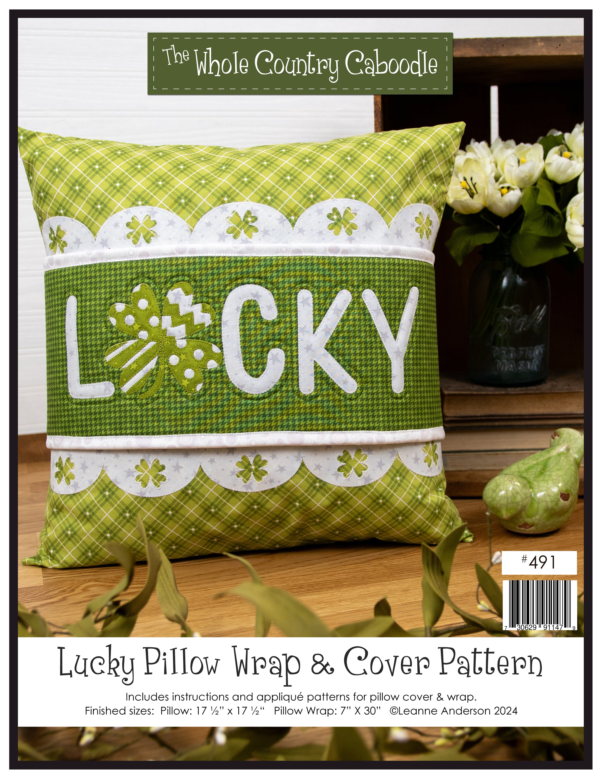 Lucky Pillow Wrap & Cover