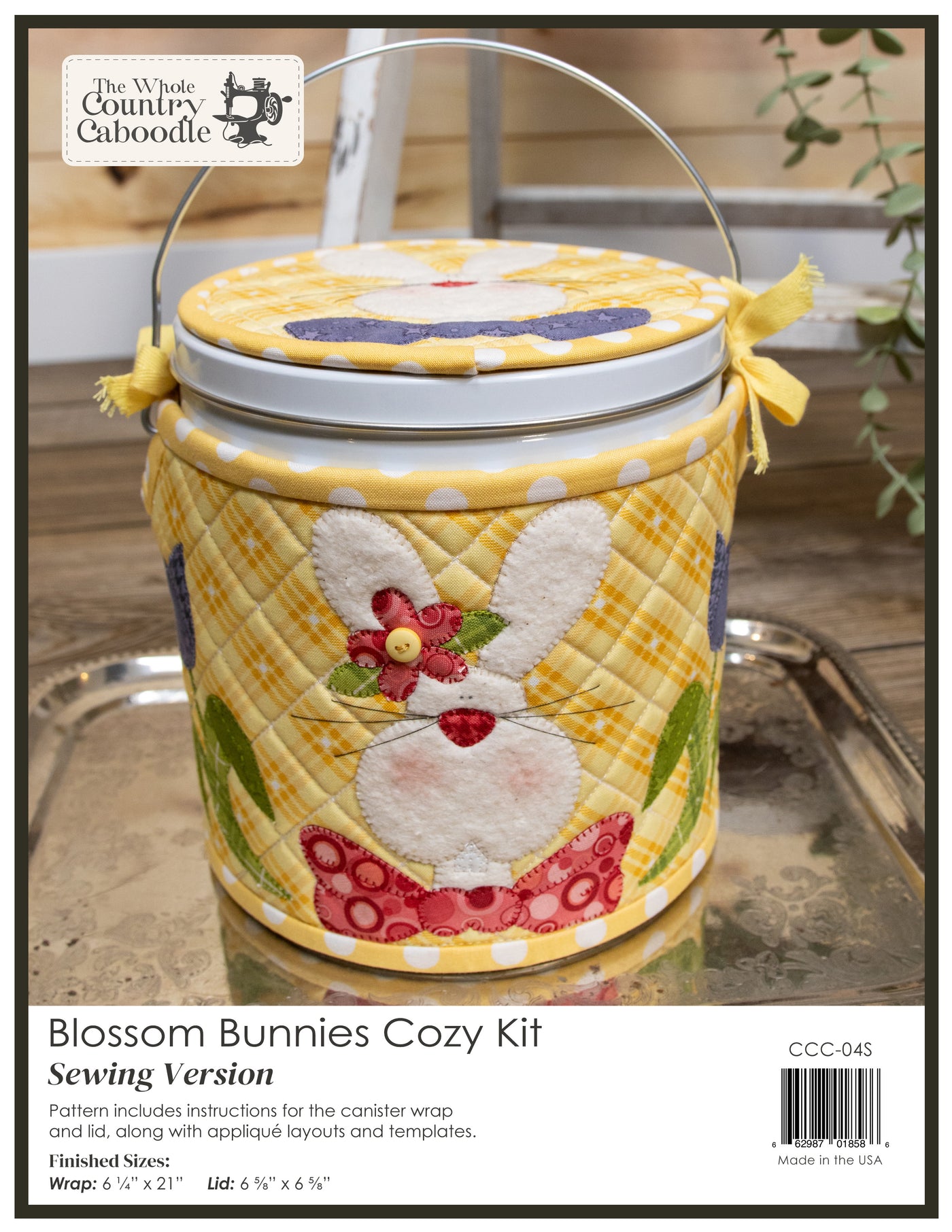 Blossom Bunnies Cozy Kit - Sewing
