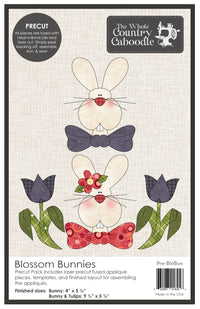 Blossom Bunnies Precut Fused Applique Pack