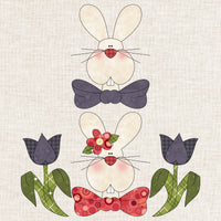Blossom Bunnies Precut Fused Applique Pack