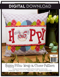 Hoppy Pillow Wrap & Cover