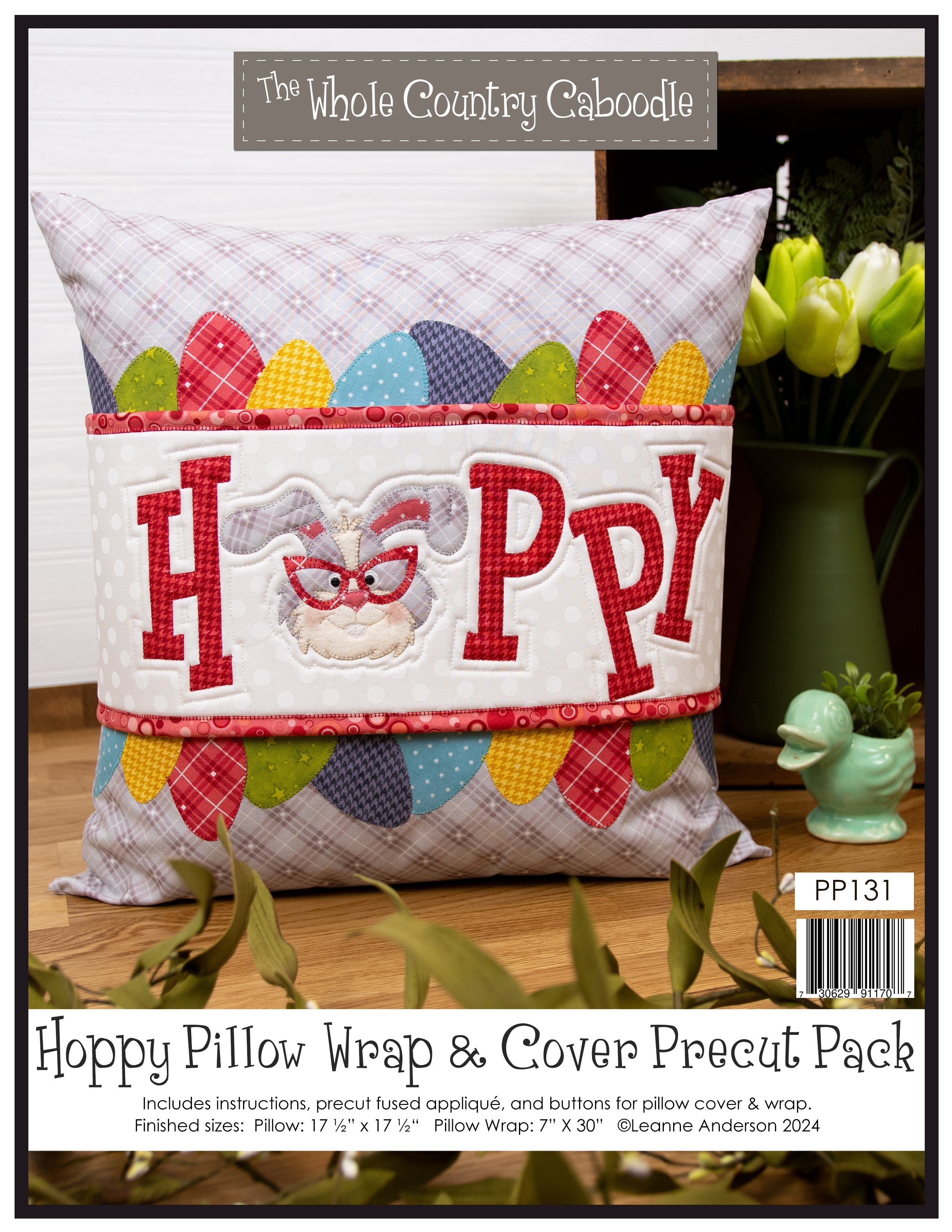 Hoppy Pillow Wrap & Cover