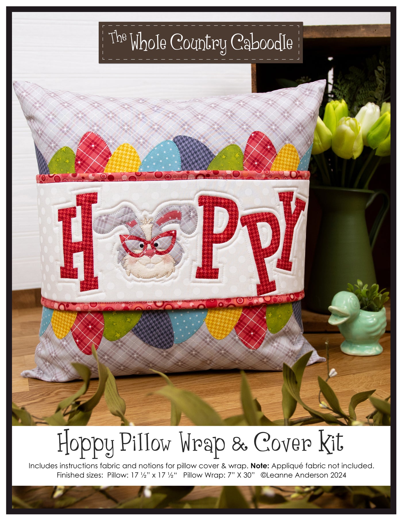 Hoppy Pillow Wrap & Cover Kit