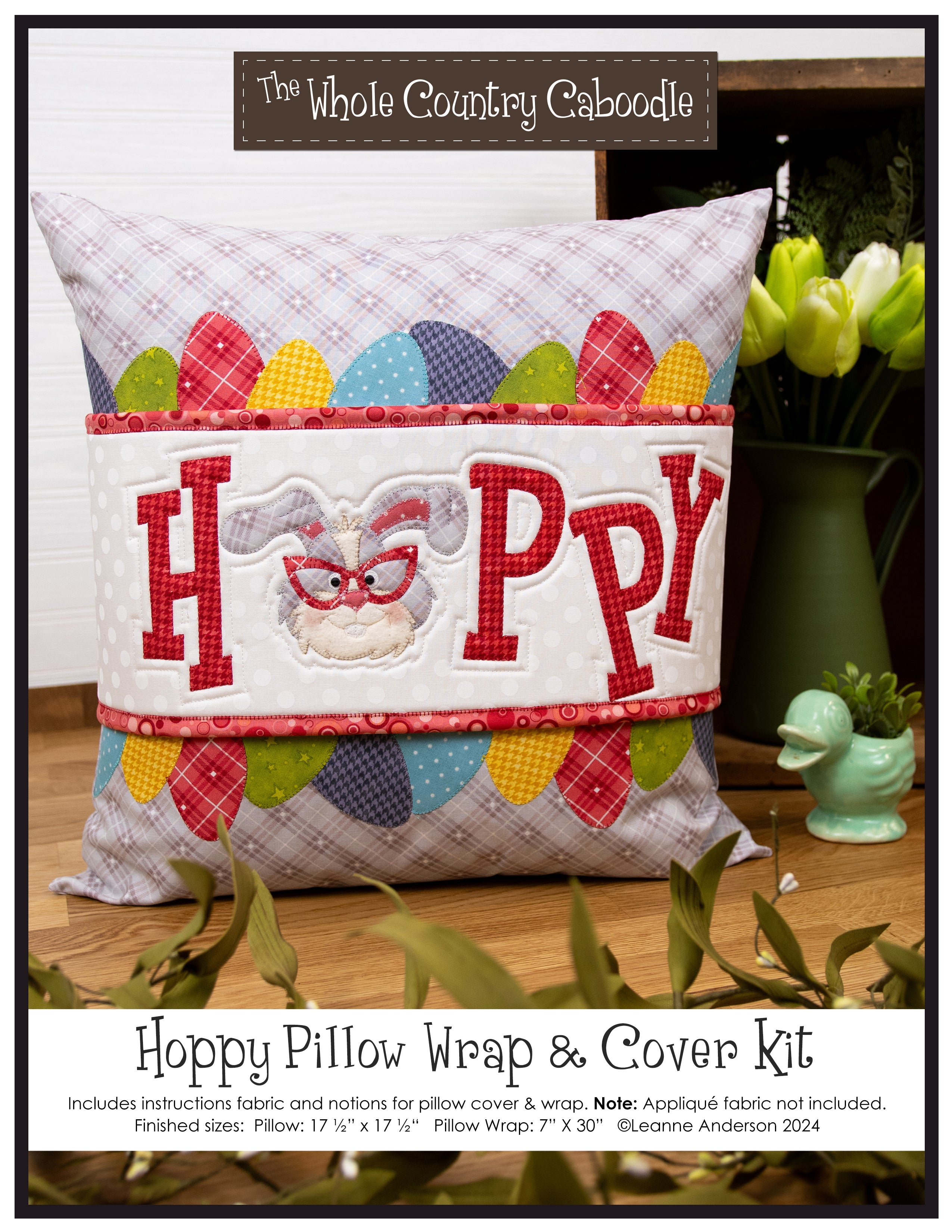 Hoppy Pillow Wrap & Cover Kit