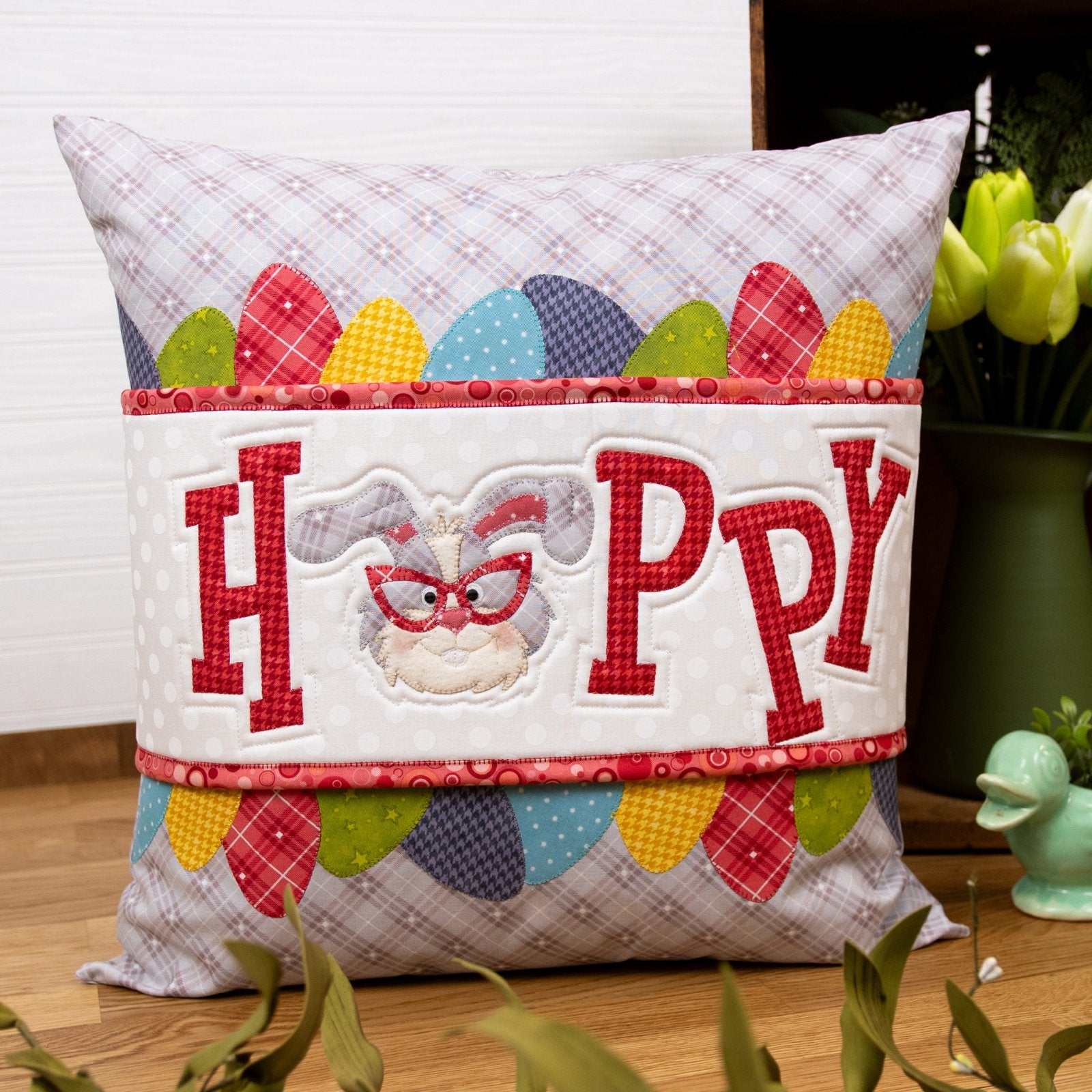 Hoppy Pillow Wrap & Cover