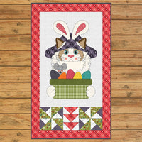 Ragdoll Hat on a Cat Applique Mini Quilt Kit