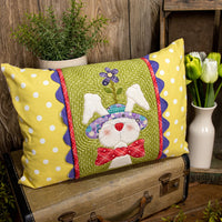 Rory Rabbit Pillow Wrap & Cover Pattern