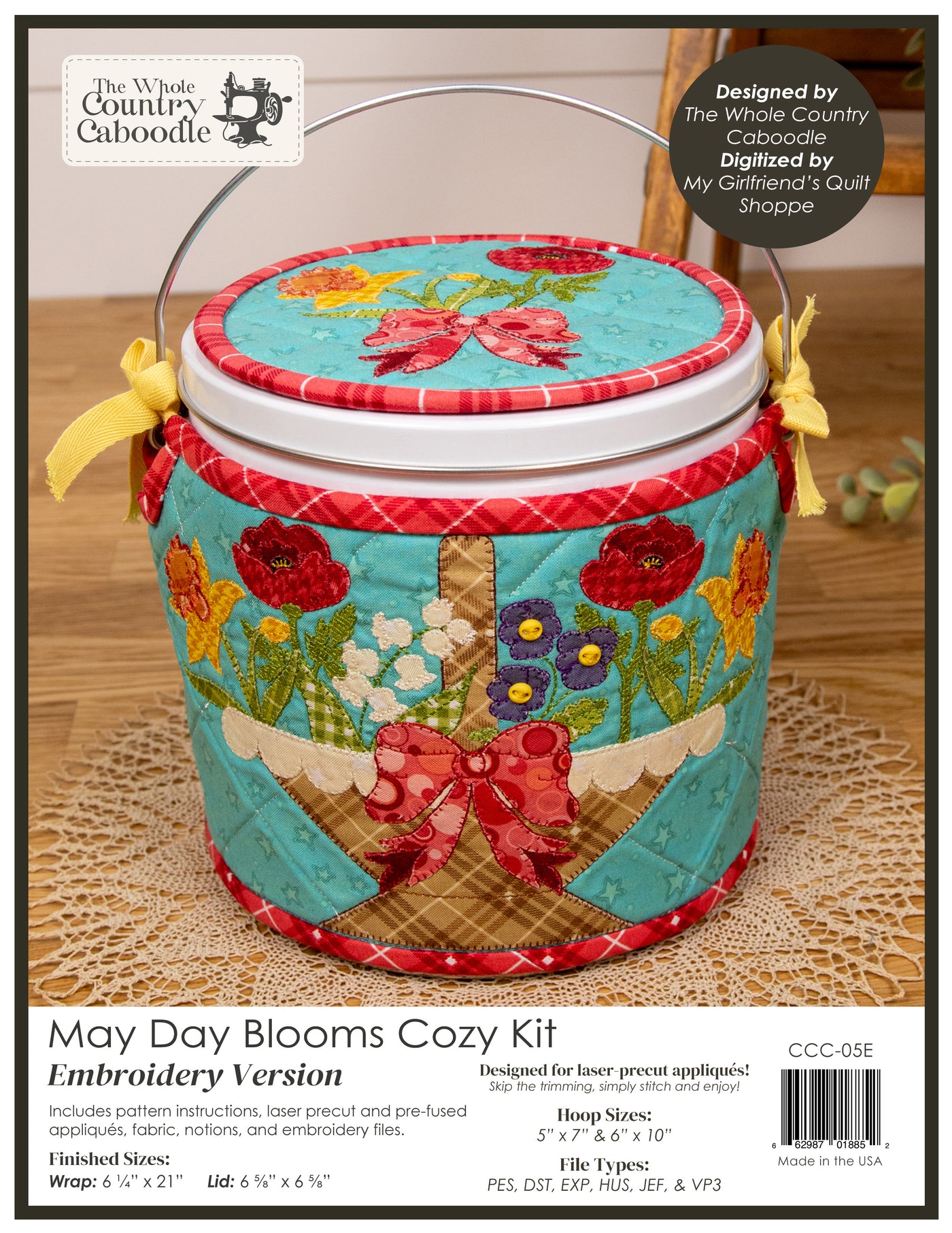 May Day Blooms Cozy Kit - Embroidery