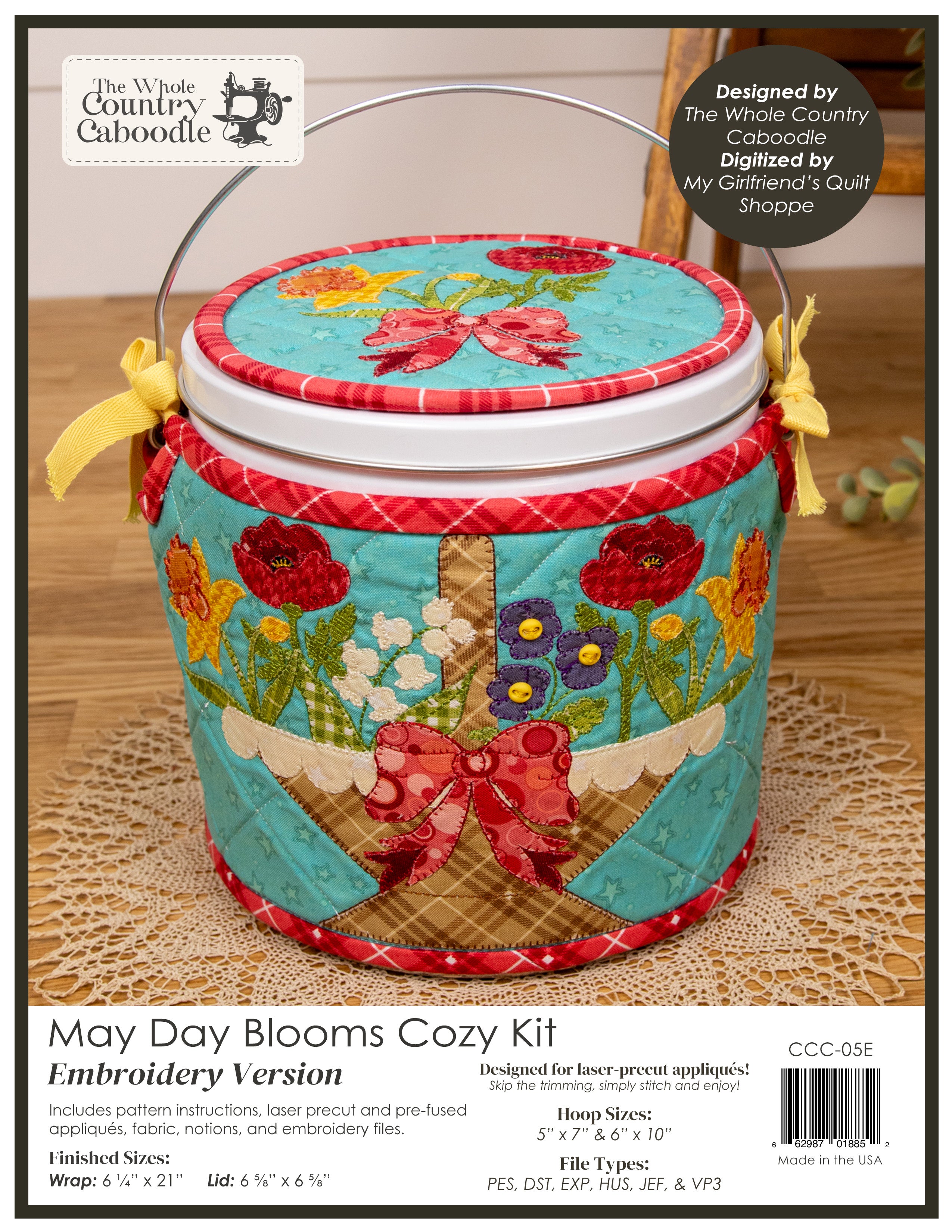 May Day Blooms Cozy Kit - Embroidery