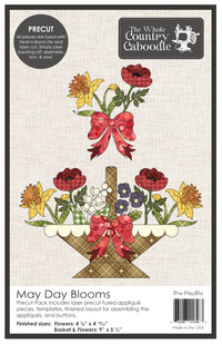 May Day Blooms Precut Fused Applique Pack