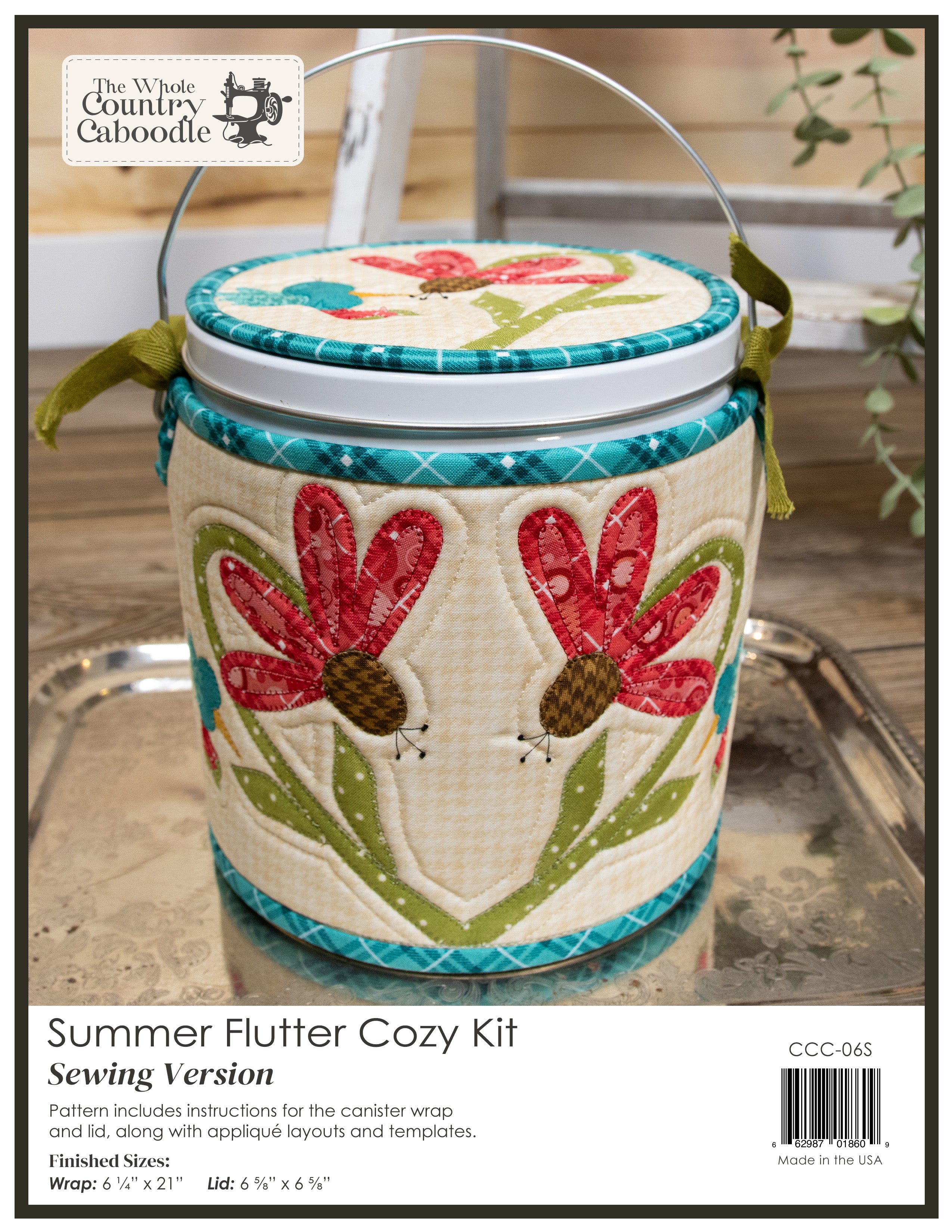 Summer Flutter Cozy Kit - Sewing