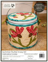Summer Flutter Cozy Kit - Embroidery