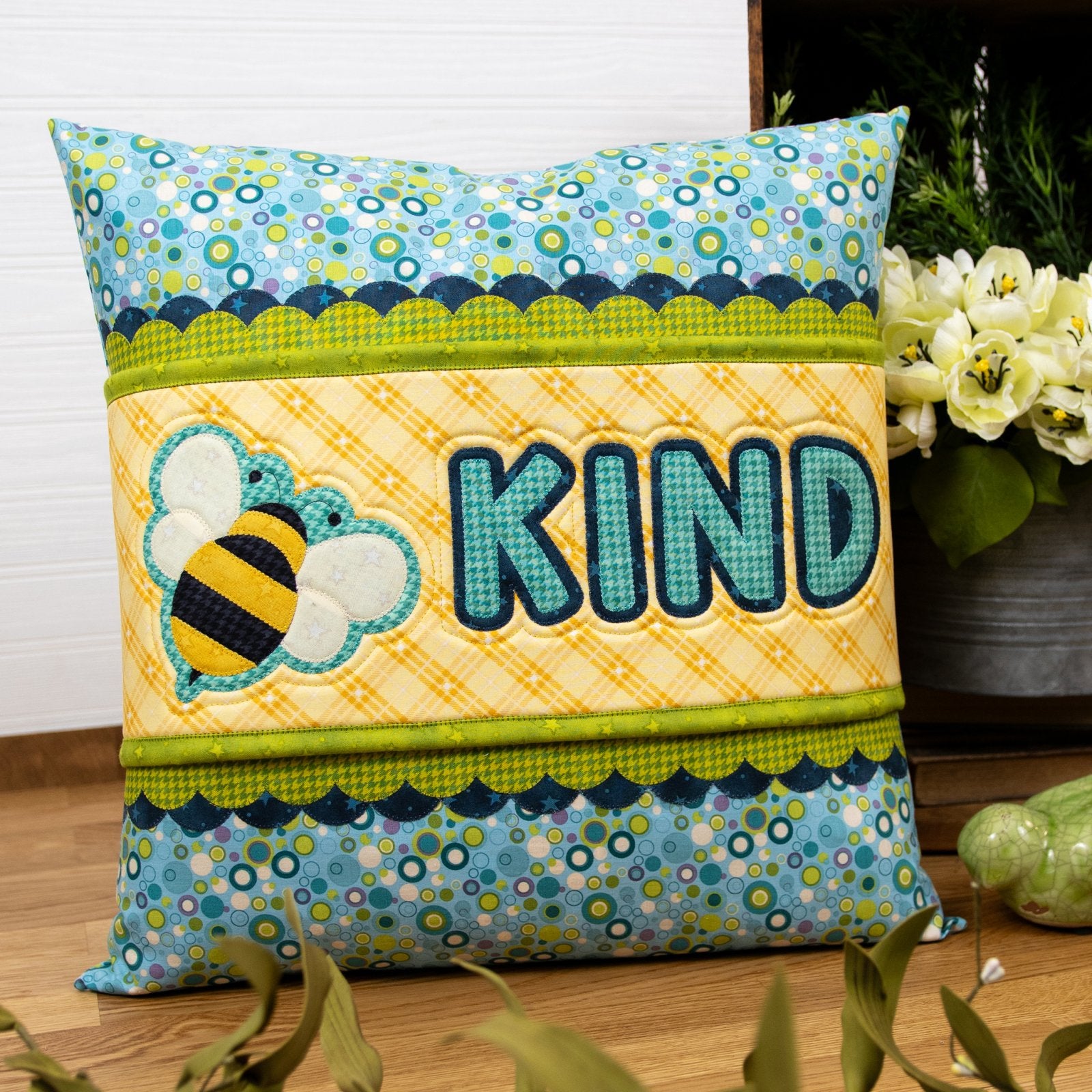 Be Kind Pillow Wrap & Cover