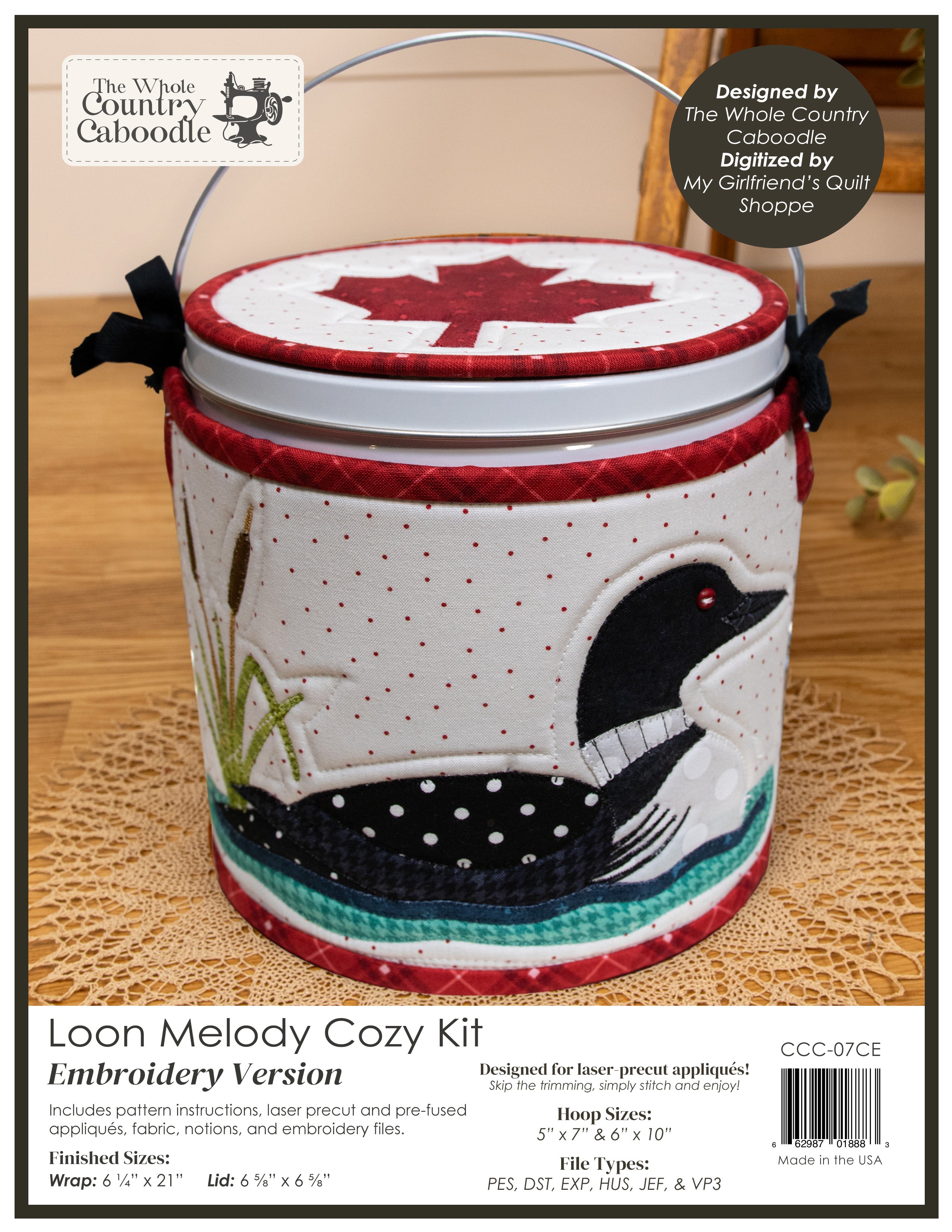 Loon Melody Cozy Kit - Embroidery
