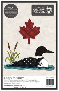 Loon Melody Precut Fused Applique Pack