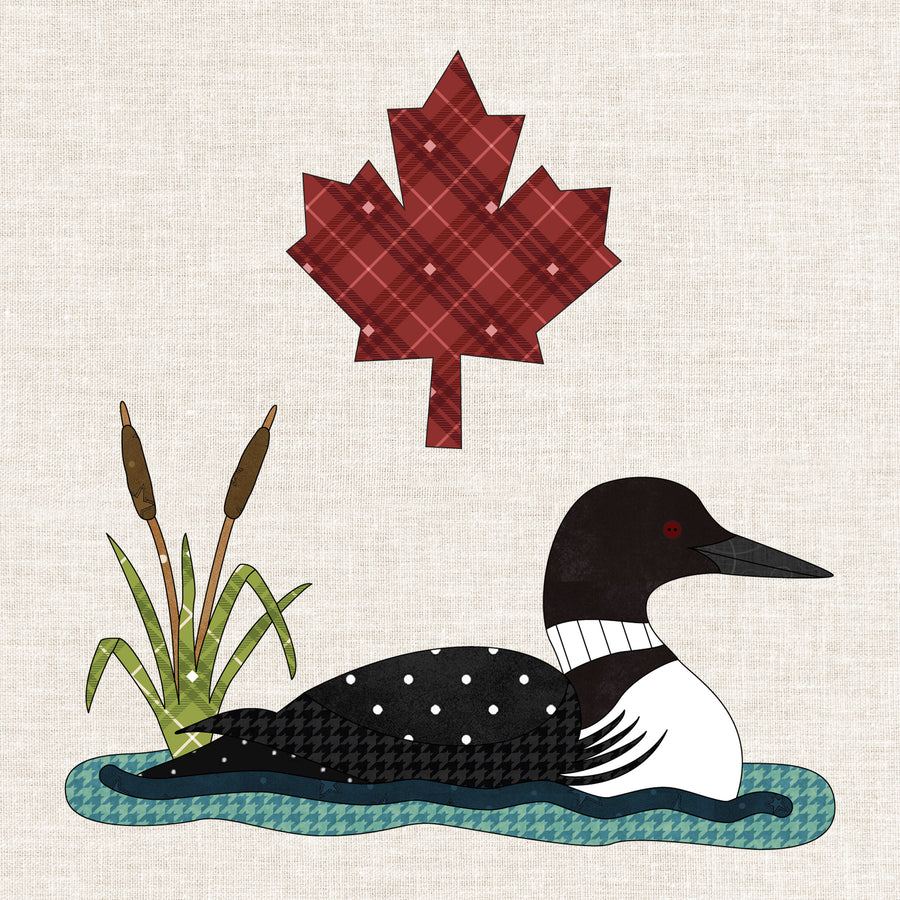 Loon Melody Precut Fused Applique Pack