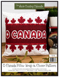 O Canada Pillow Wrap & Cover