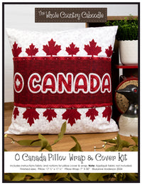O Canada Pillow Wrap & Cover Kit