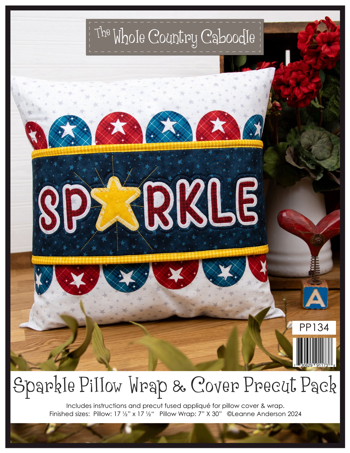 Sparkle Pillow Wrap & Cover