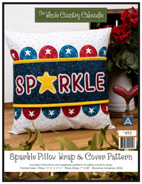 Sparkle Pillow Wrap & Cover