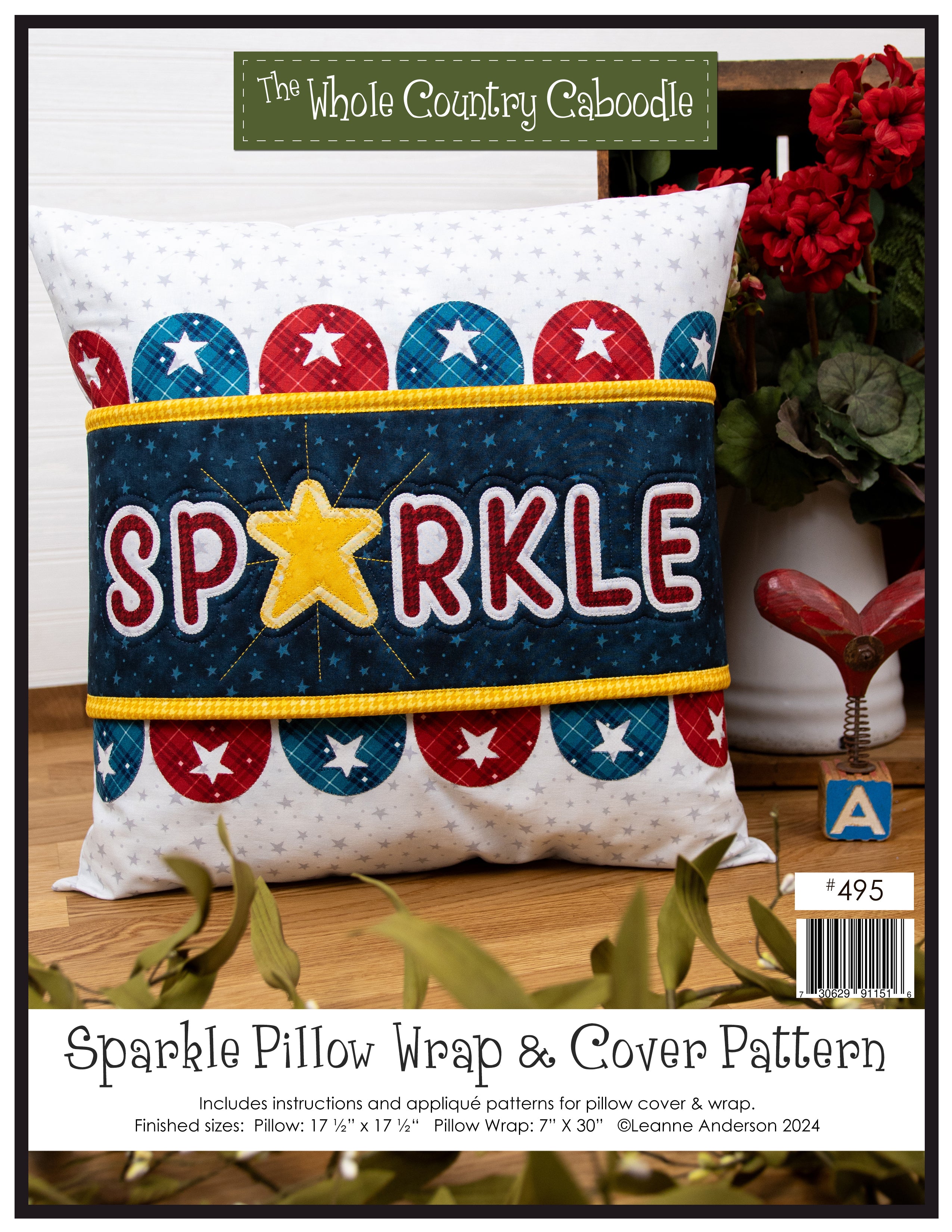 Sparkle Pillow Wrap & Cover