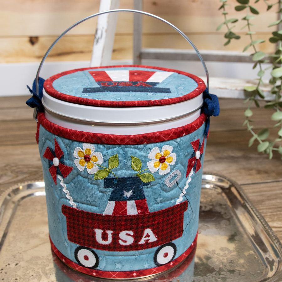 Stars Stripes & Spinners Cozy Kit - Sewing