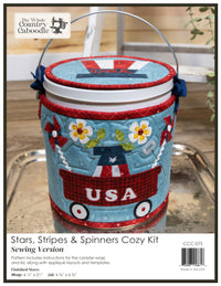 Stars Stripes & Spinners Cozy Kit - Sewing