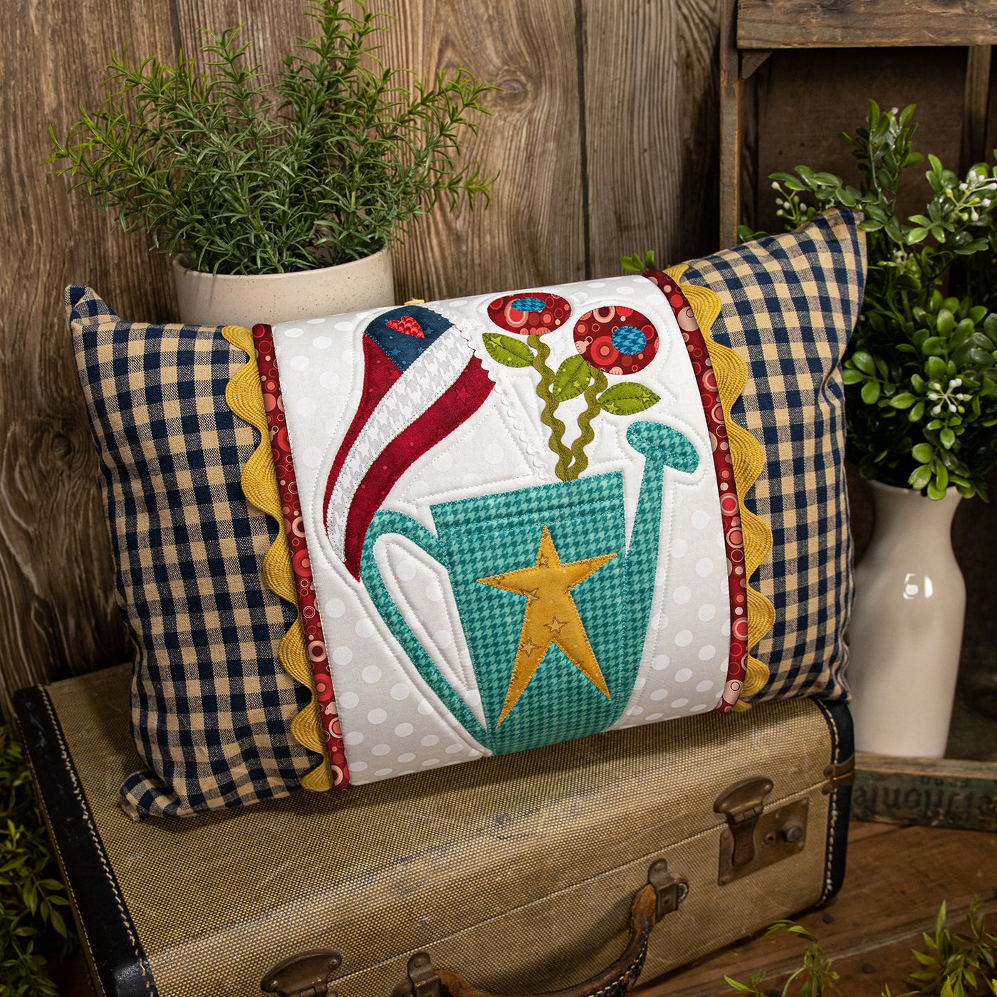 Garden Flag Pillow Wrap & Cover Kit