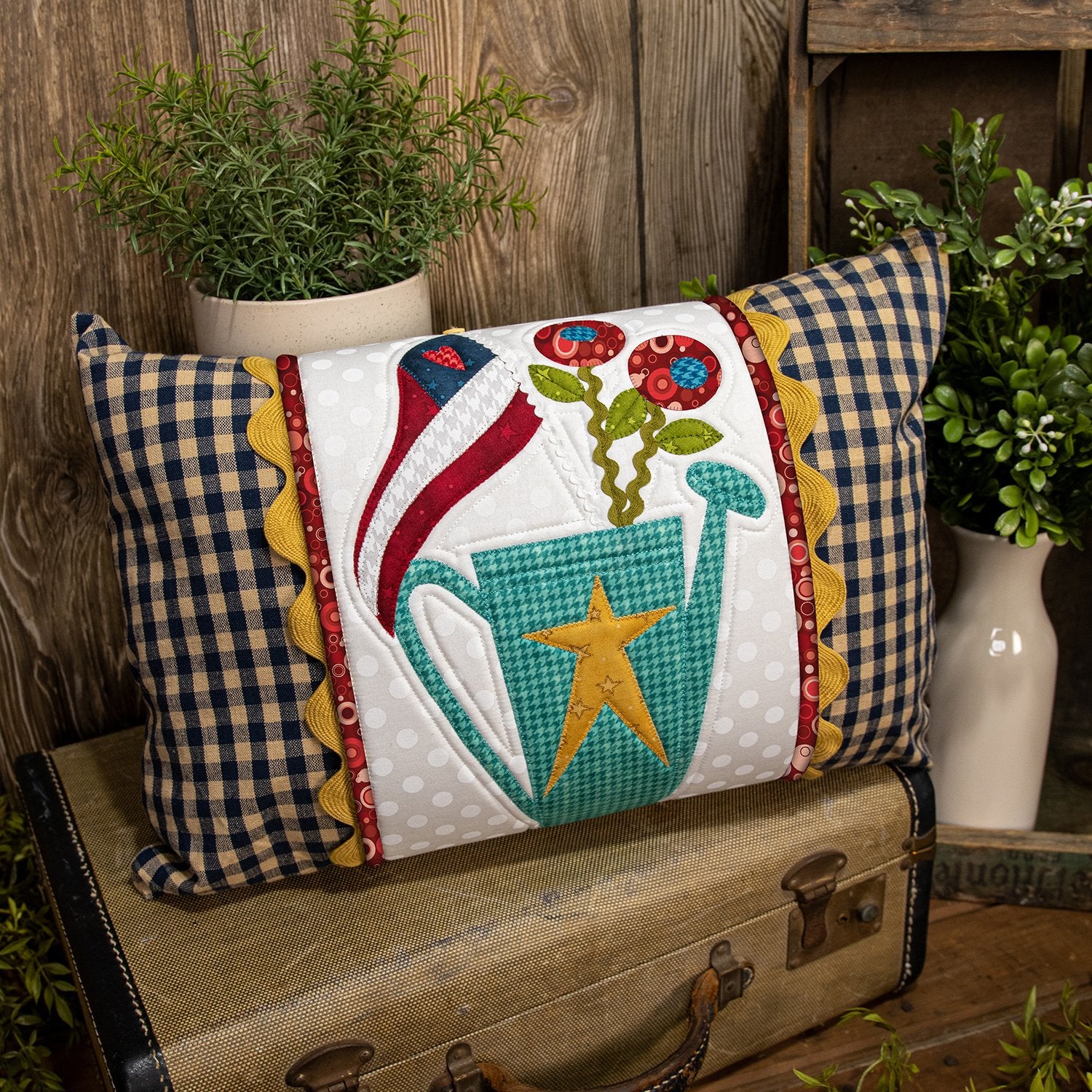 Garden Flag Pillow Wrap & Cover Kit