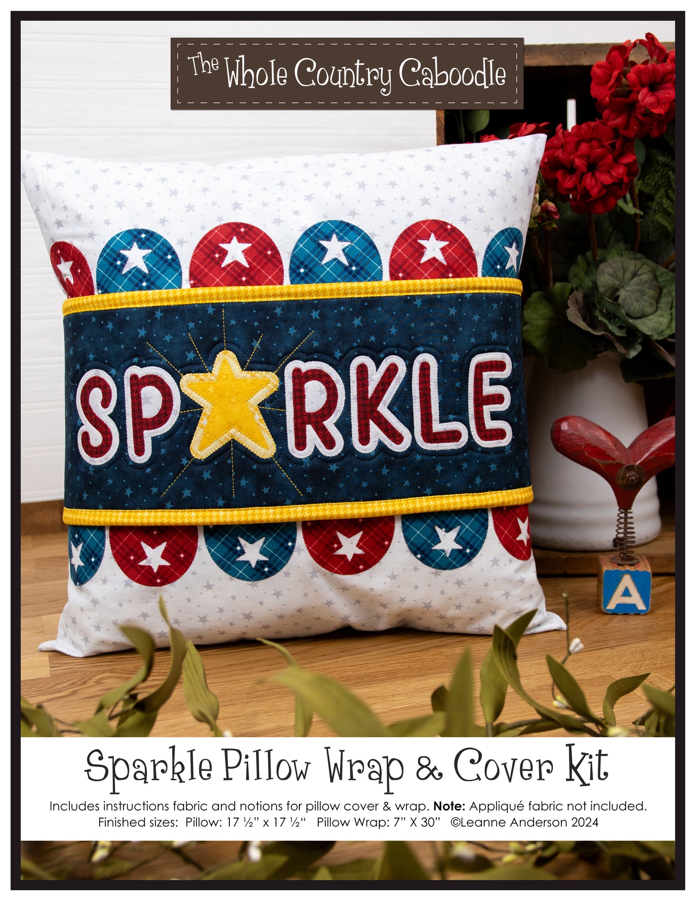 Sparkle Pillow Wrap & Cover Kit