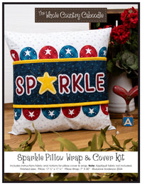 Sparkle Pillow Wrap & Cover Kit