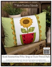 Sweet Summertime Pillow Wrap & Cover Pattern