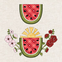 Hollyhocks & Sunshine Precut Fused Applique Pack