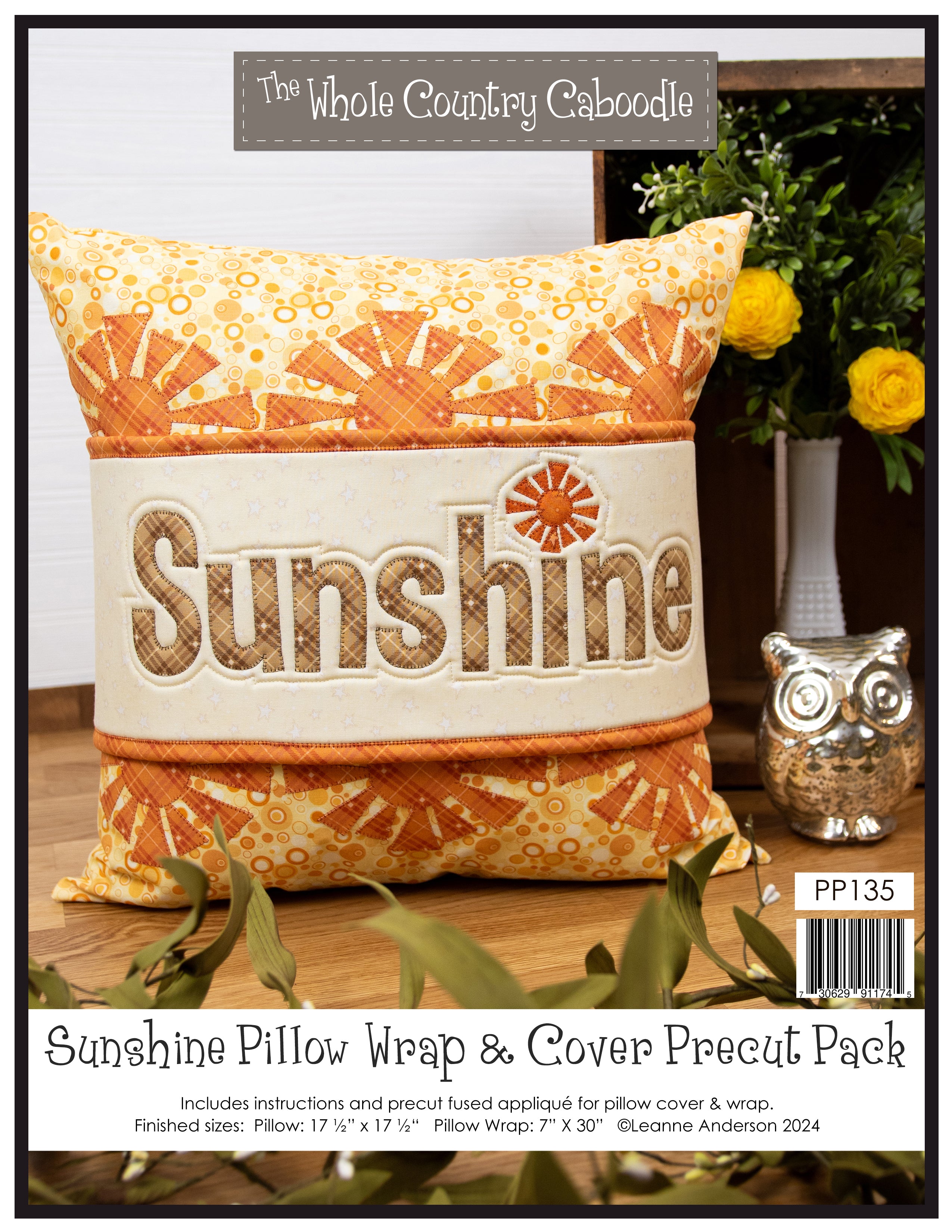 Sunshine Pillow Wrap & Cover