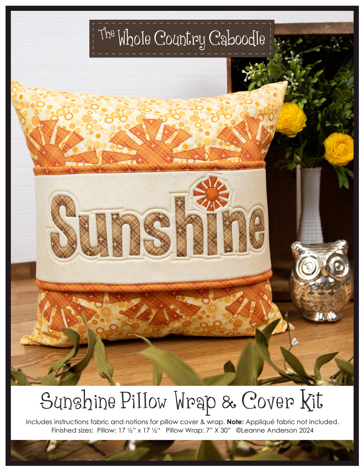 Sunshine Pillow Wrap & Cover Kit