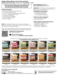 Gather Pillow Wrap & Cover