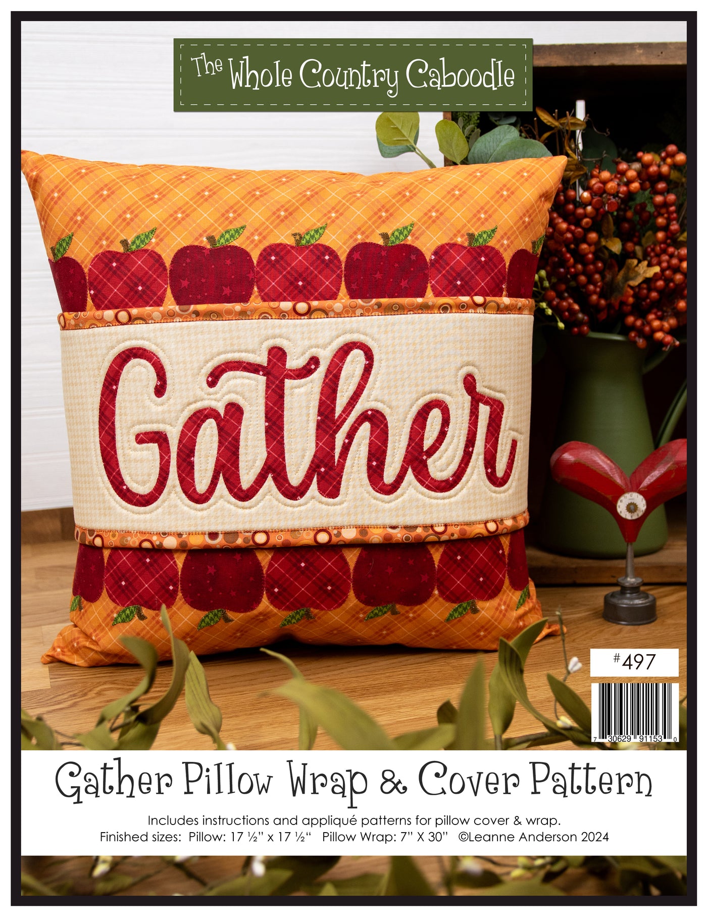 Gather Pillow Wrap & Cover